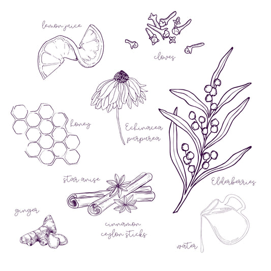 Elderberry & Honey Syrup